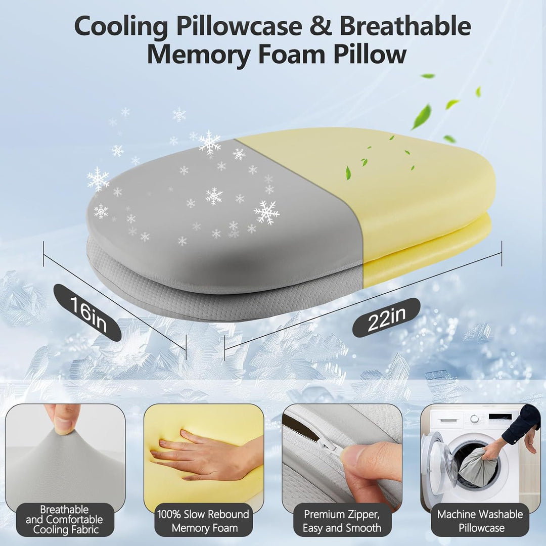 Ergonomic and Adjustable Neck Pillow Stornfield