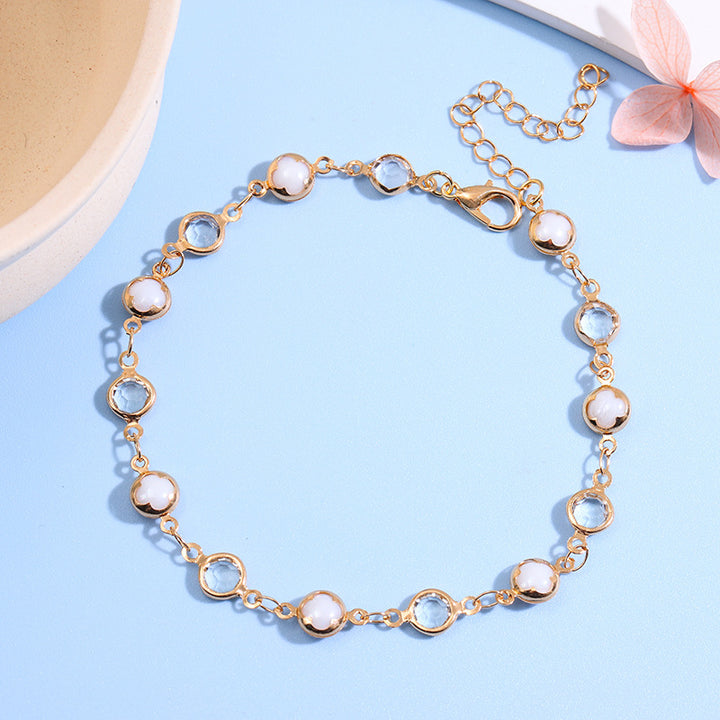 Decorative Gemstone Anklet Stornfield