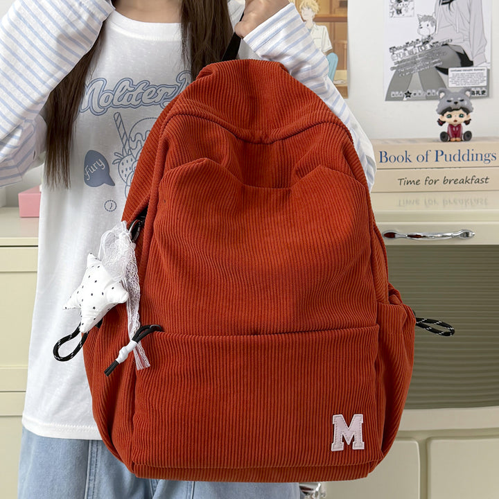 Corduroy Casual Backpack Stornfield