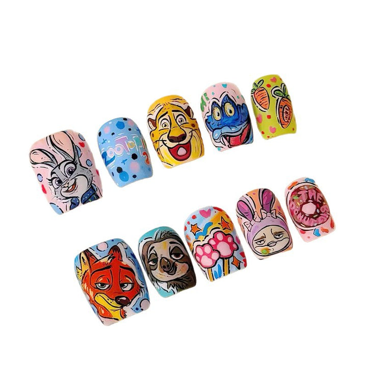 Playful Character Nail Art Set Stornfield