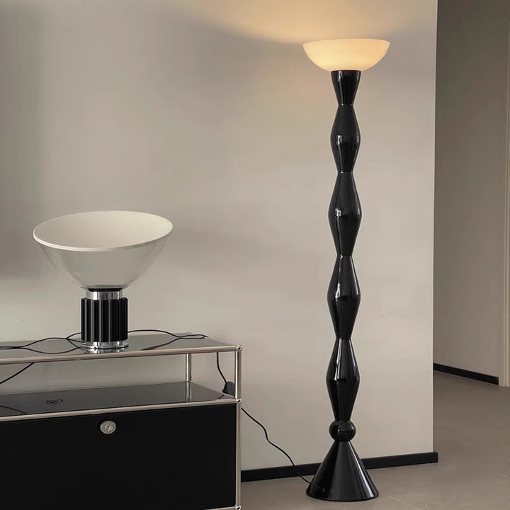 Sculptural Floor Lamp with Unique Geometric Design