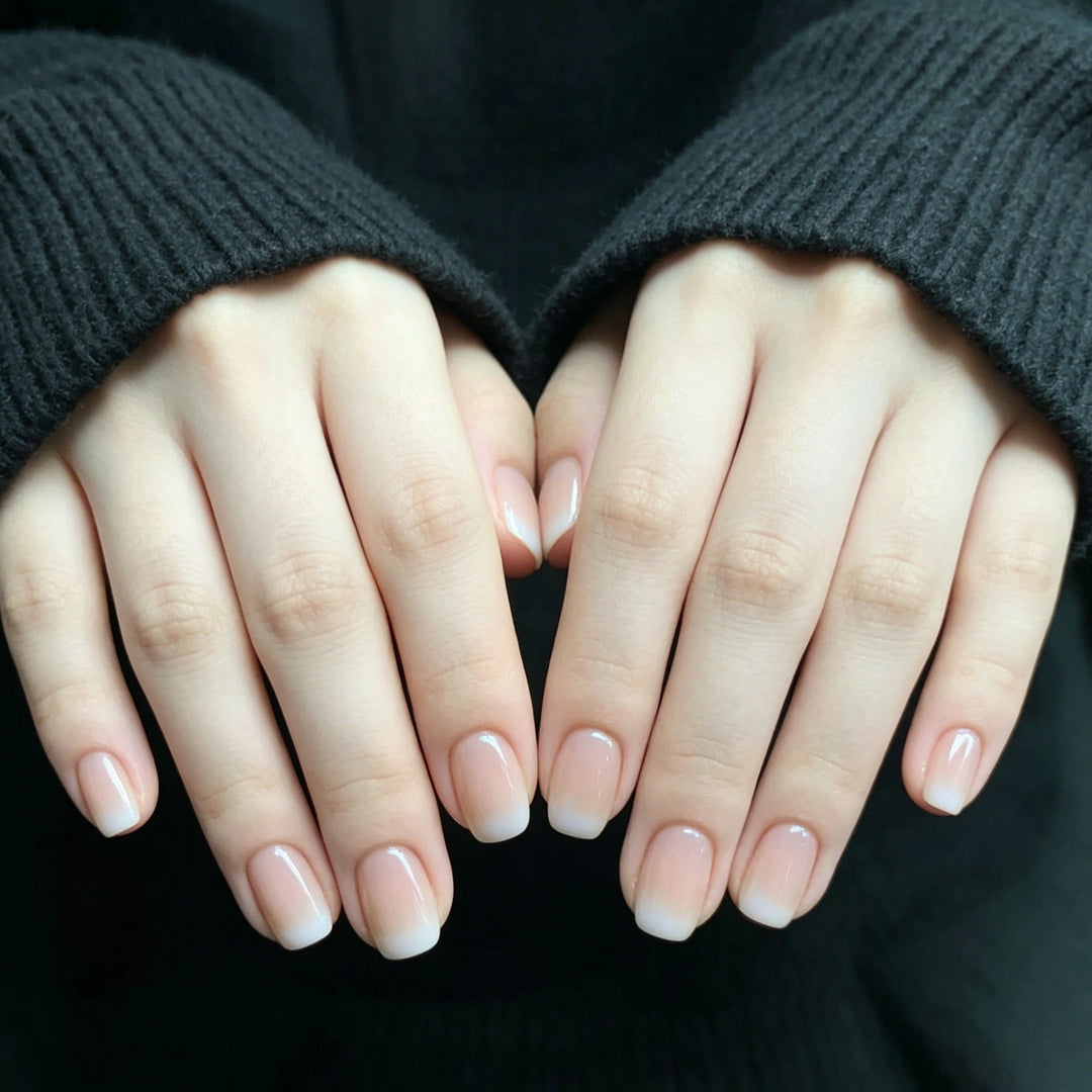Elegant French Tip Nail Enhancements Stornfield 1789915429