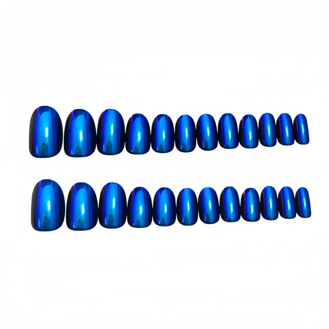 Premium Iridescent Press-On Nail Set Stornfield