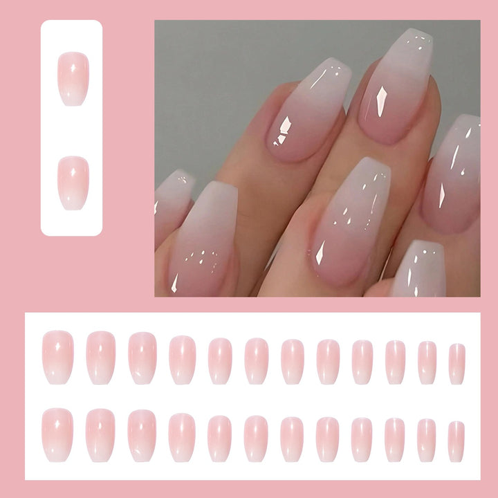 Artificial nail set with elegant ombre effect Stornfield