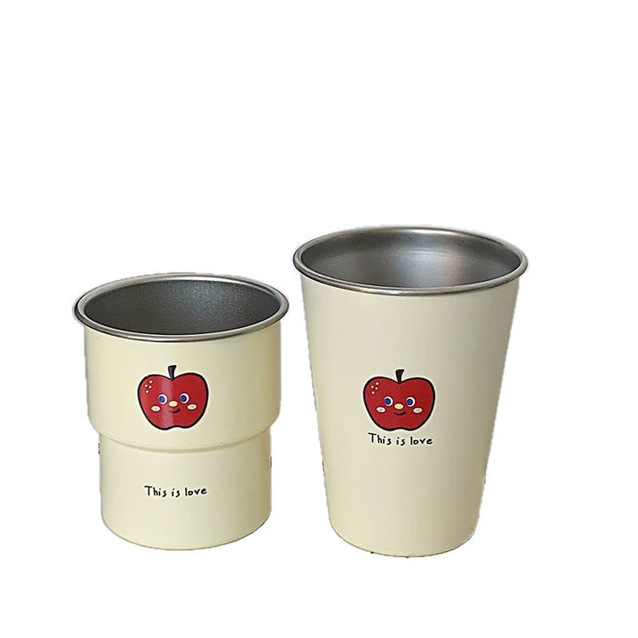 Multifunctional ceramic mug with cheerful apple design Stornfield