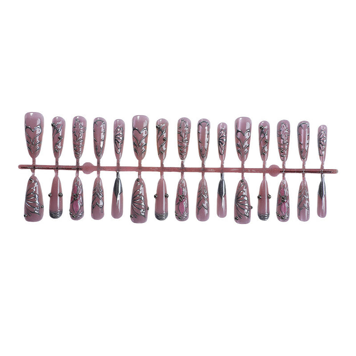 Artificial nails with filigree design Stornfield