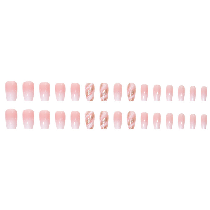 Elegant Sculpted Press-On Nails Stornfield
