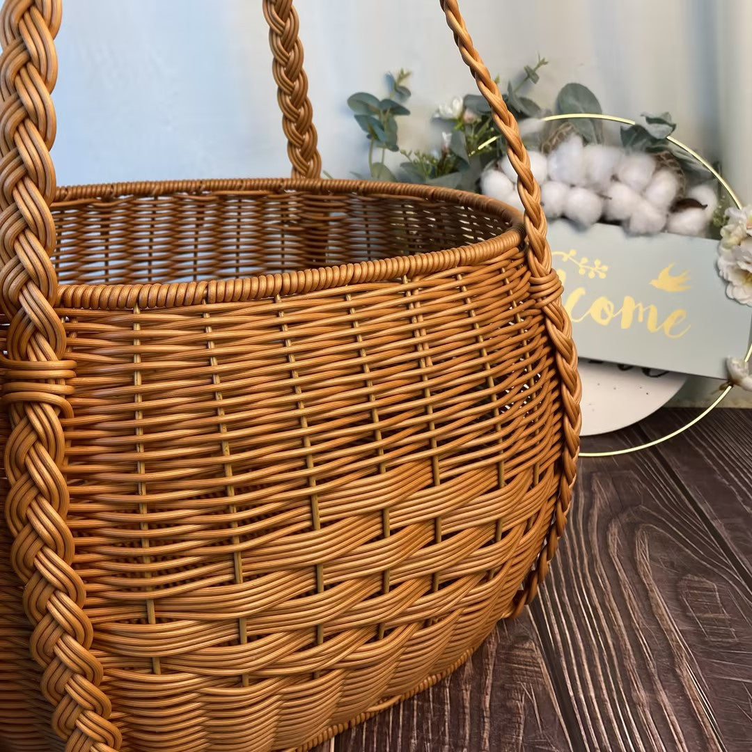 Handcrafted Woven Storage Basket Stornfield