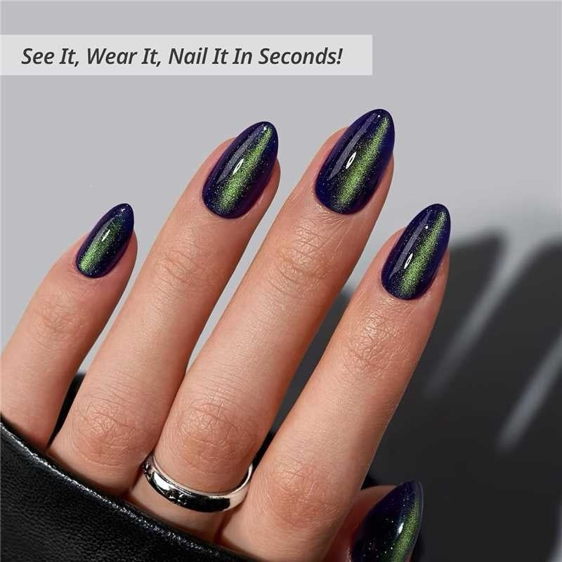 Nail design set with shiny, silky finish Stornfield