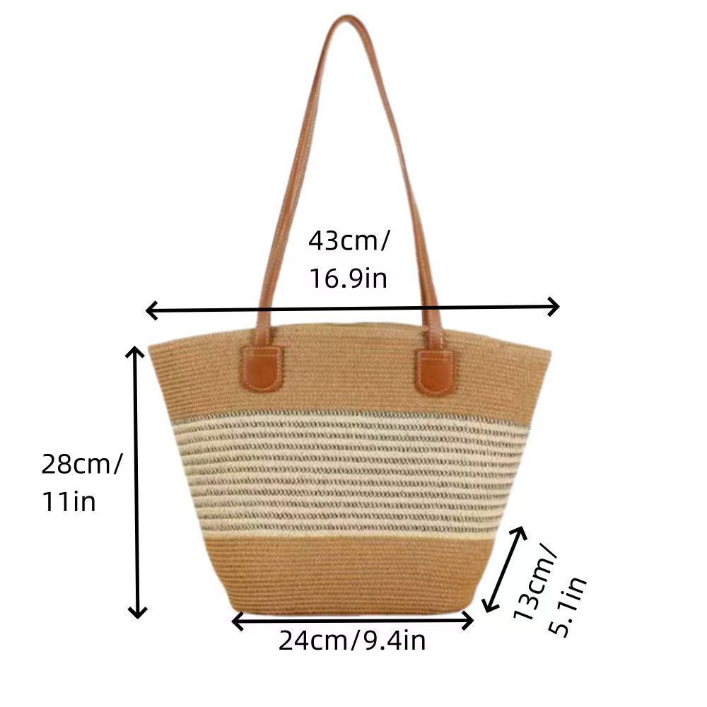 Beach bag with elegant woven design Stornfield
