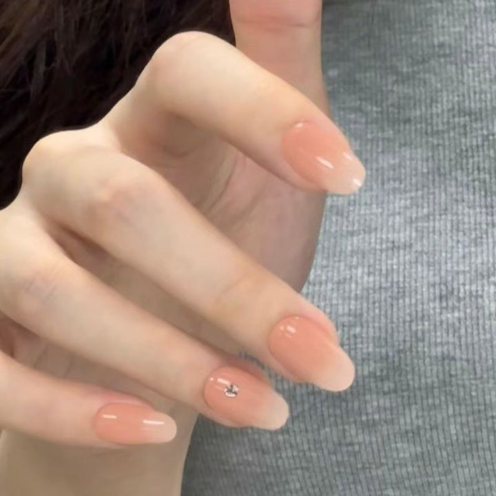Elegant Almond Shaped Press-On Nail Extensions Stornfield