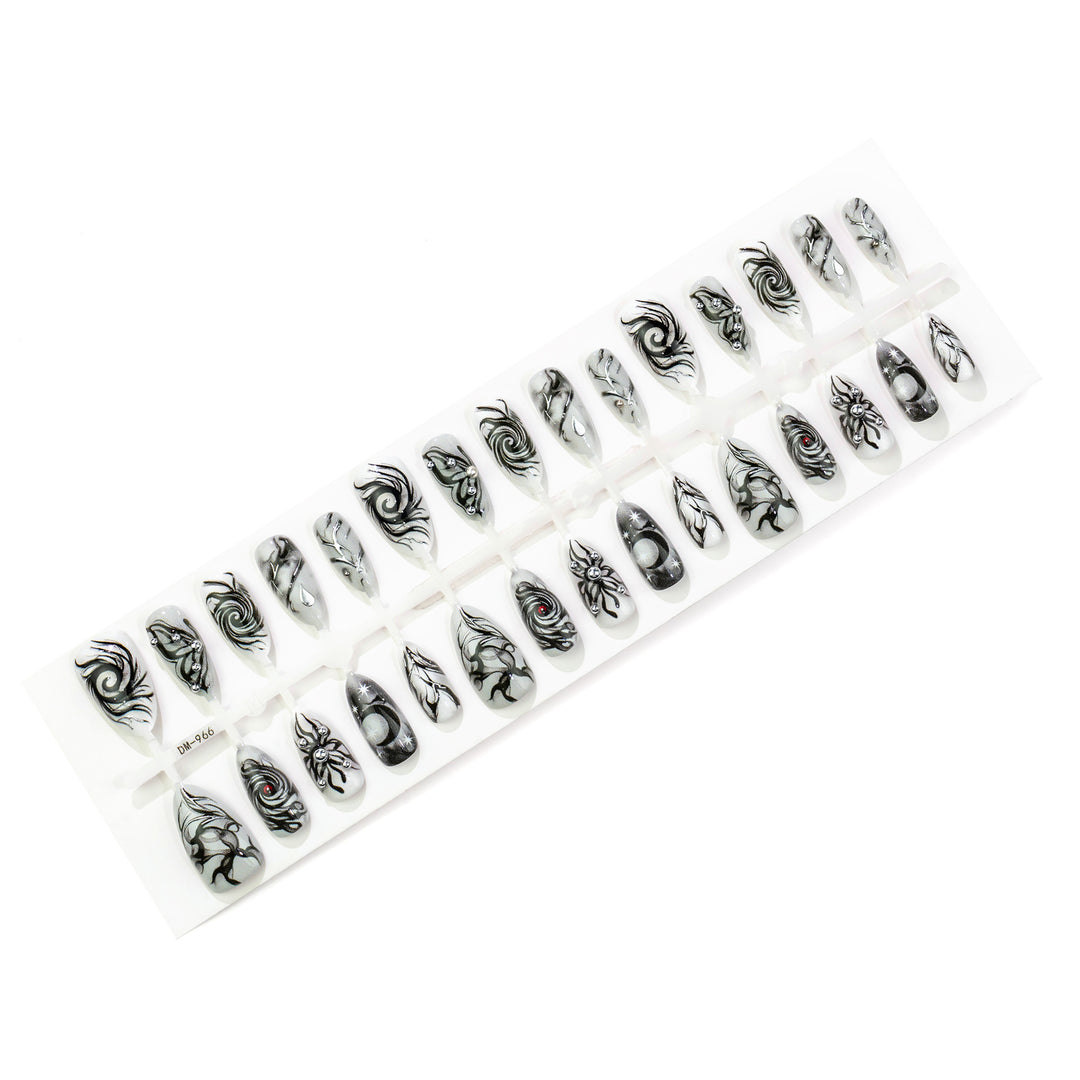 Artistic Statement Press-On Nail Set Stornfield