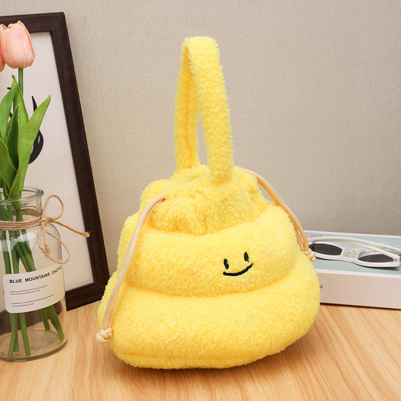 Cute Plush Bucket Bag