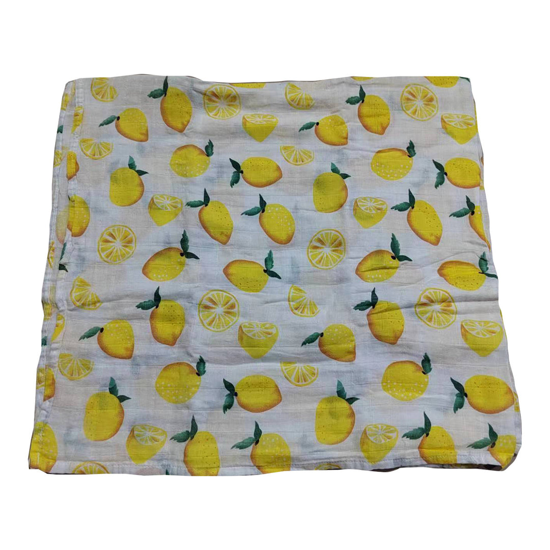Cotton Muslin Baby Blanket with Heart Pattern Stornfield