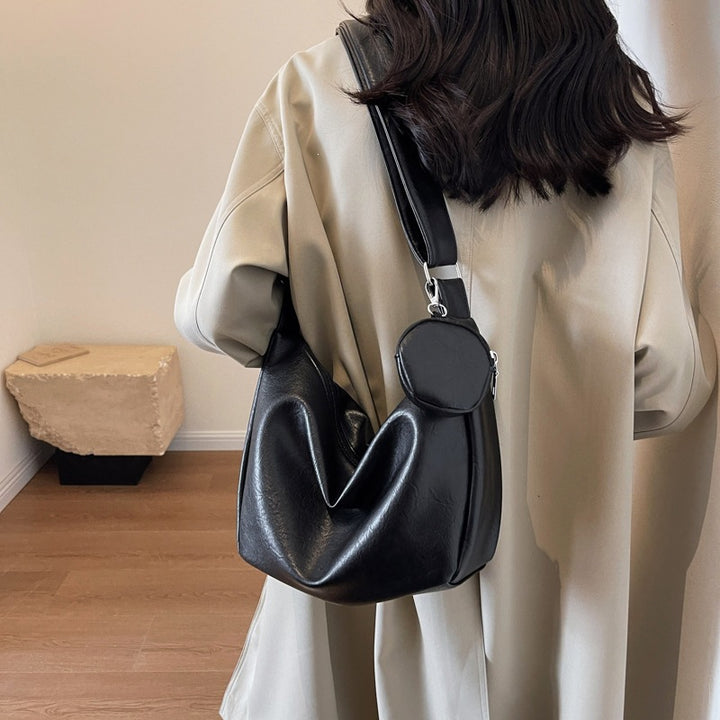 Elegant Slouchy Shoulder Tote