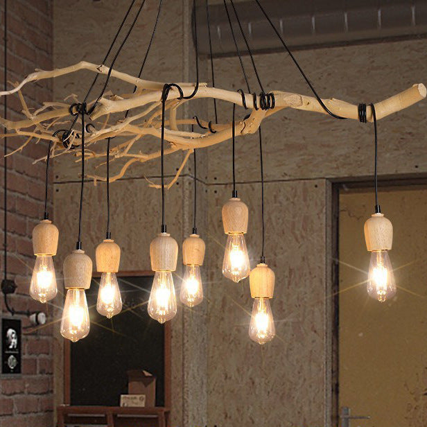 Bohemian Multi-Bulb Pendant Light