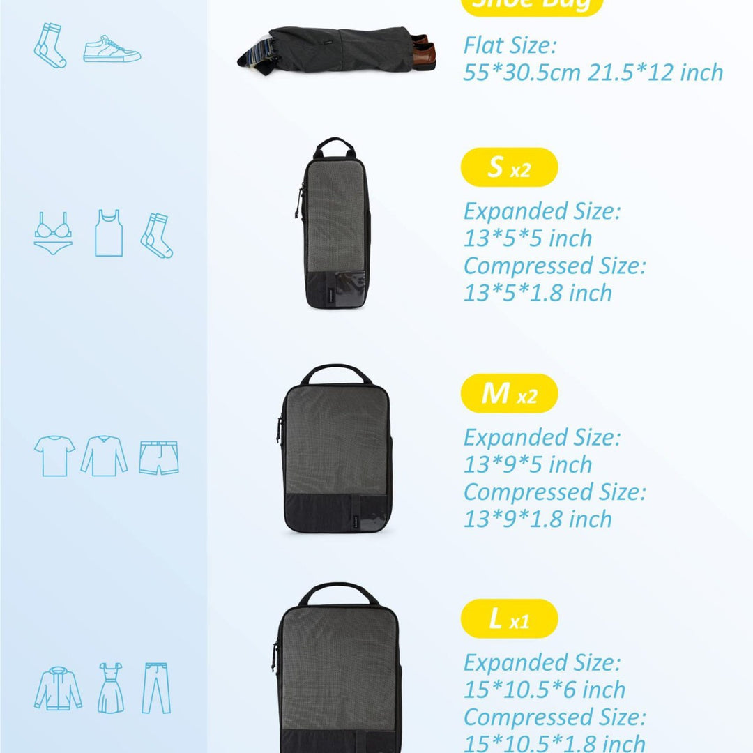 Unisex practical storage bags set Stornfield