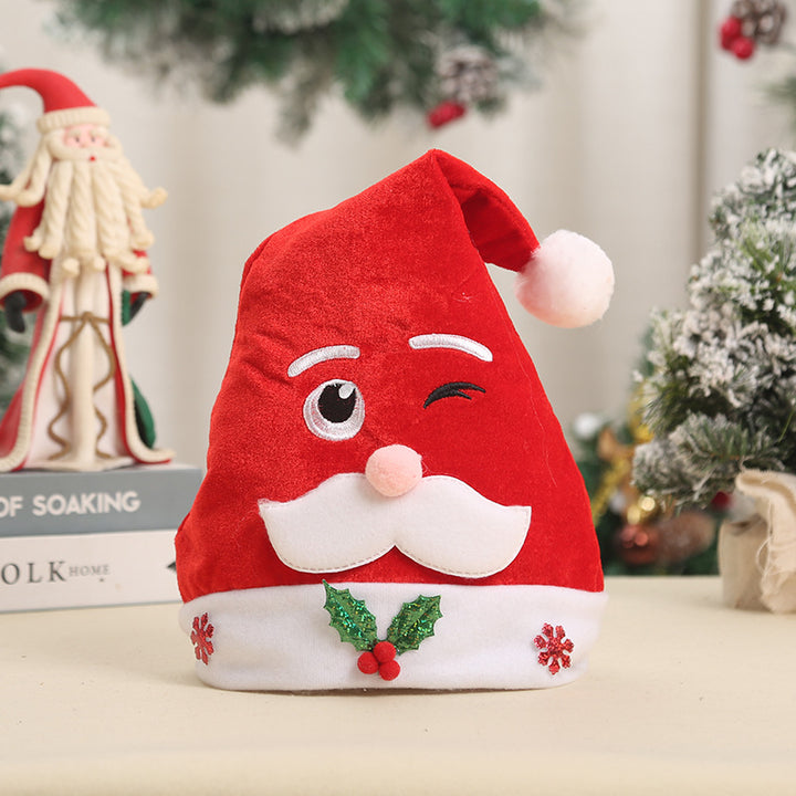 Festive Santa Hat with Reindeer Ears Stornfield