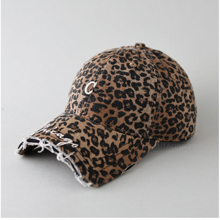 Women's Distressed Cotton Baseball Cap Stornfield 1784083462
