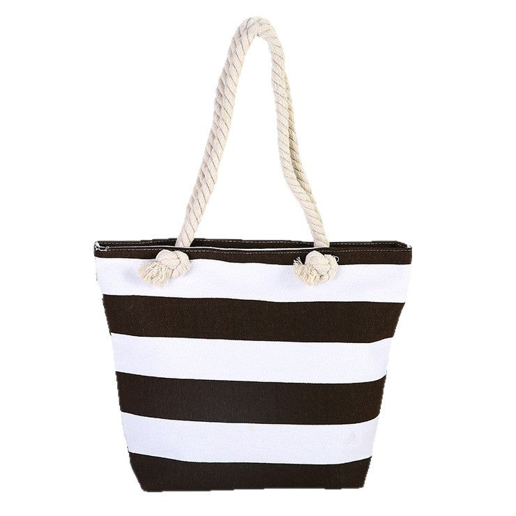 Beach bag made of high-quality canvas with robust rope handles Stornfield