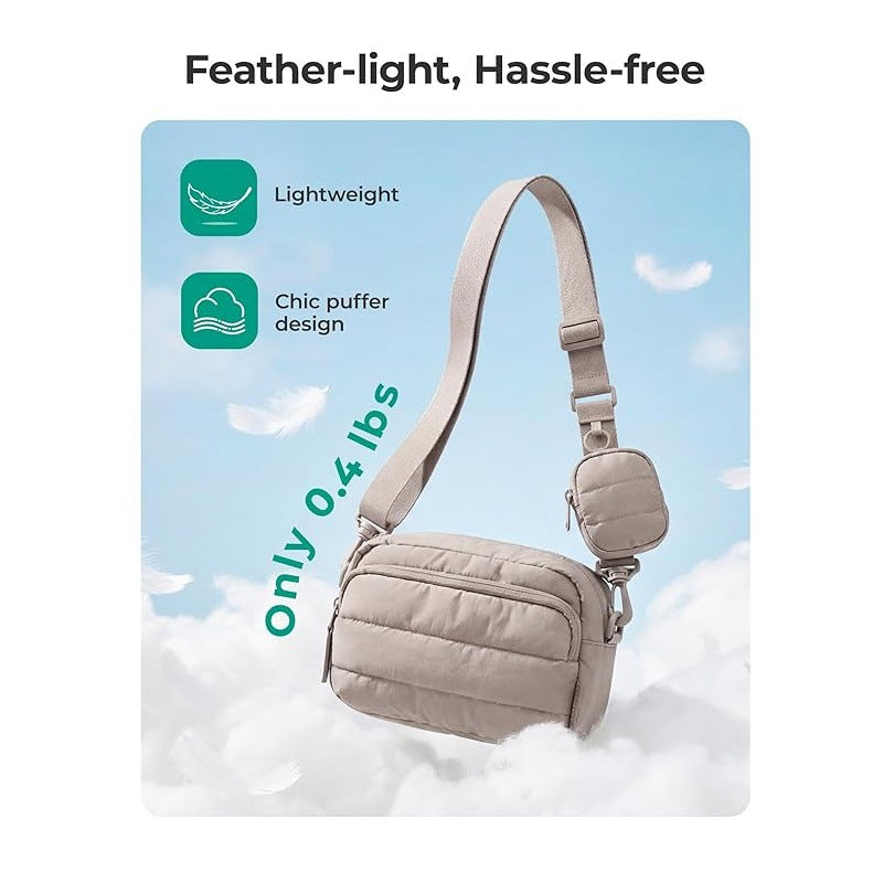 Fashionable shoulder bag with multifunctional compartments Stornfield