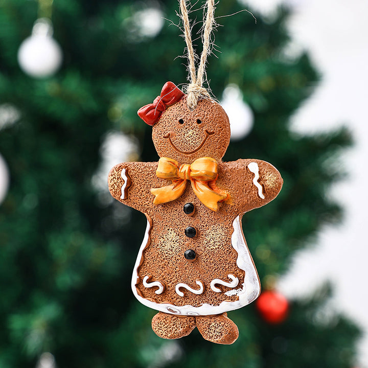 Decorative Christmas figure in gingerbread man design Stornfield