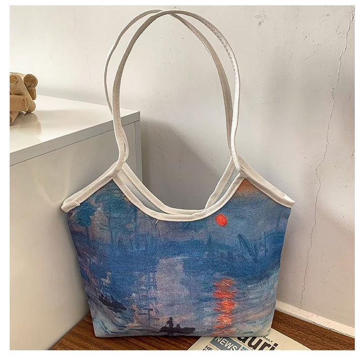 Artistic Print Tote Bag