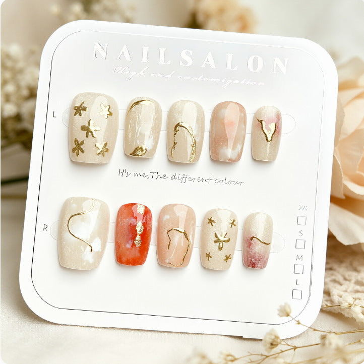 Exclusive Artificial Nails in Elegant Design Stornfield