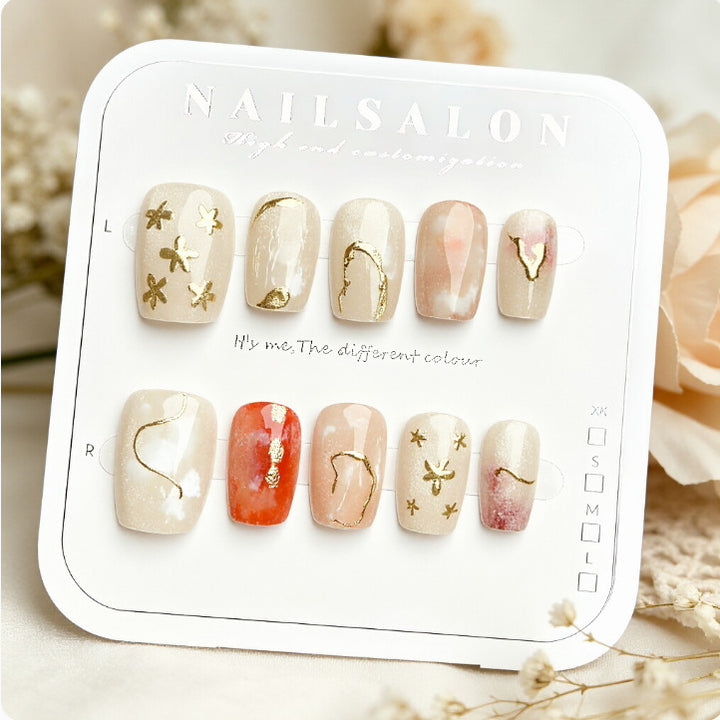 Exclusive Artificial Nails in Elegant Design Stornfield