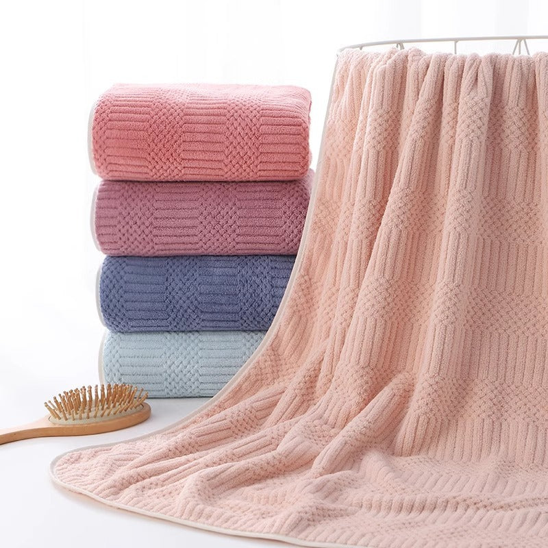 Terry Bath Wrap Blanket with Durable Handles Stornfield
