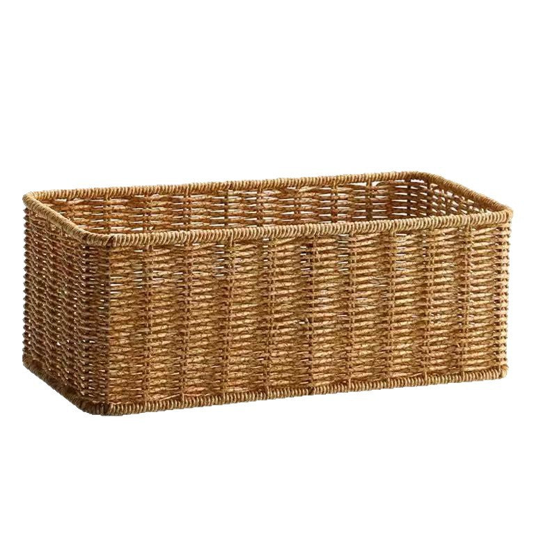 Rectangular Handwoven Storage Basket Stornfield