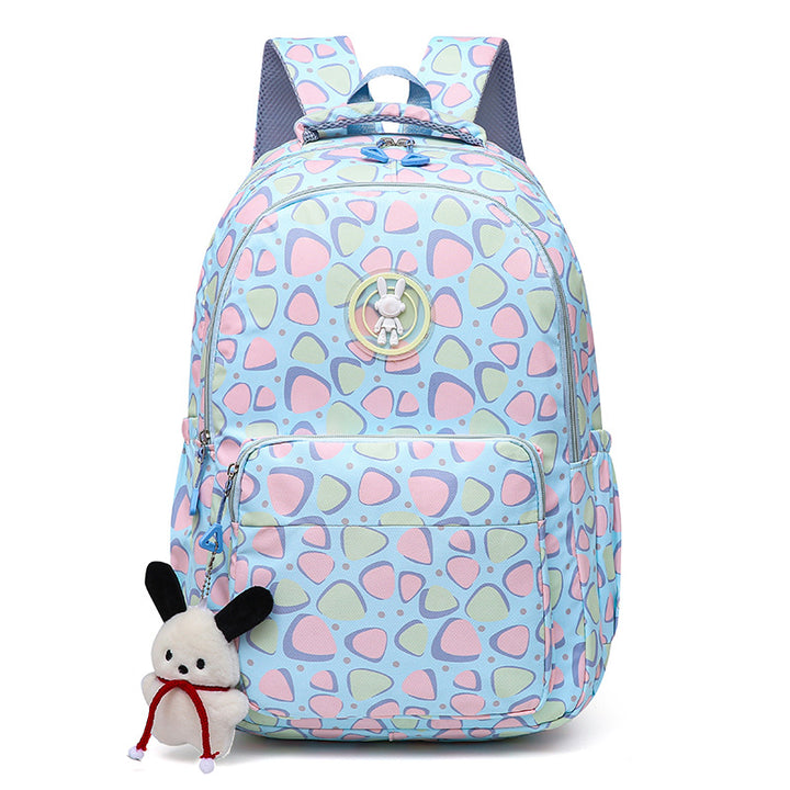 Cheerful school backpack with unique patterns and practical compartments Stornfield