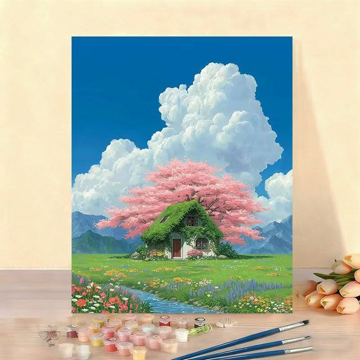DIY Scenic Home Landscape Paint by Numbers Art Kit Stornfield