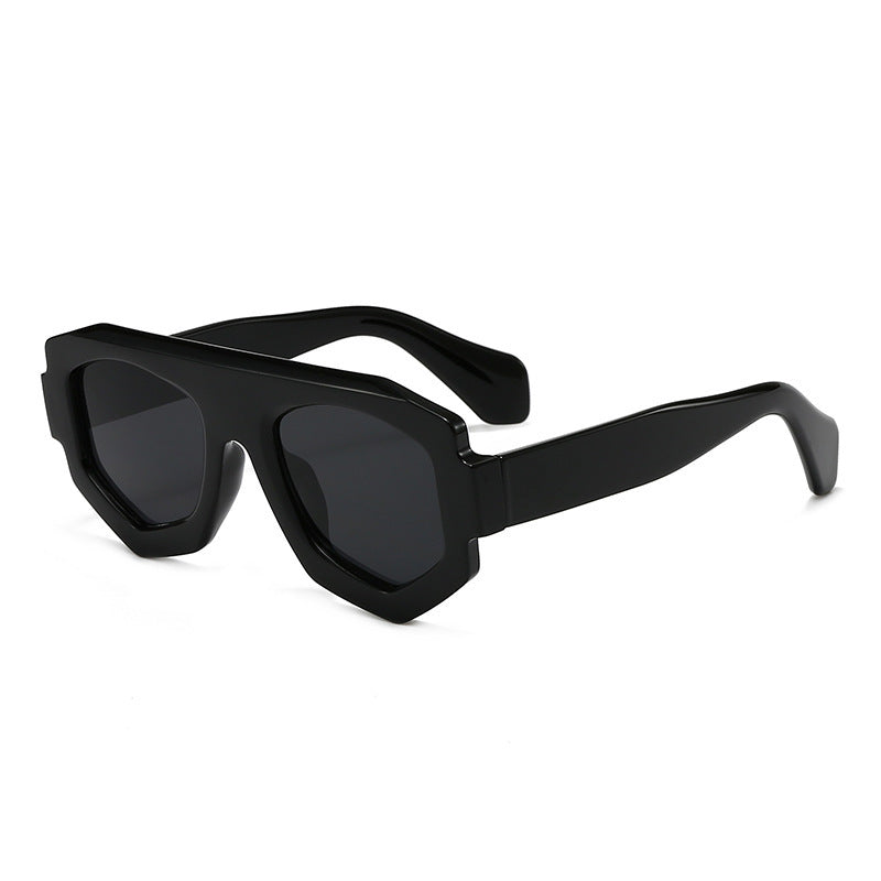 Bold Geometric Shield Sunglasses Stornfield