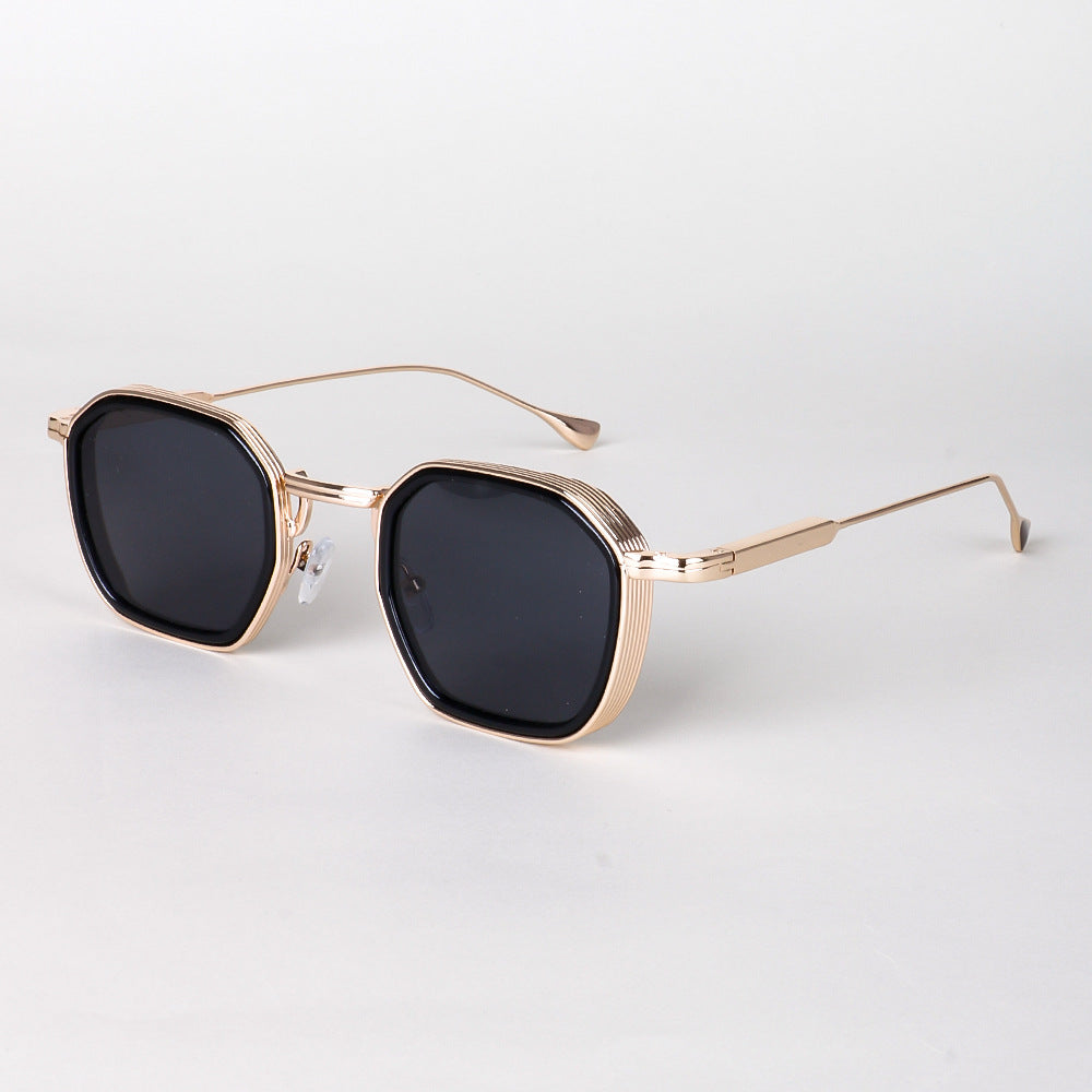Ladies stylish sunglasses in modern octagonal design with high-quality polarized lenses Stornfield