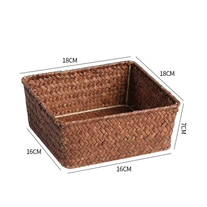 Natural Woven Storage Basket Stornfield