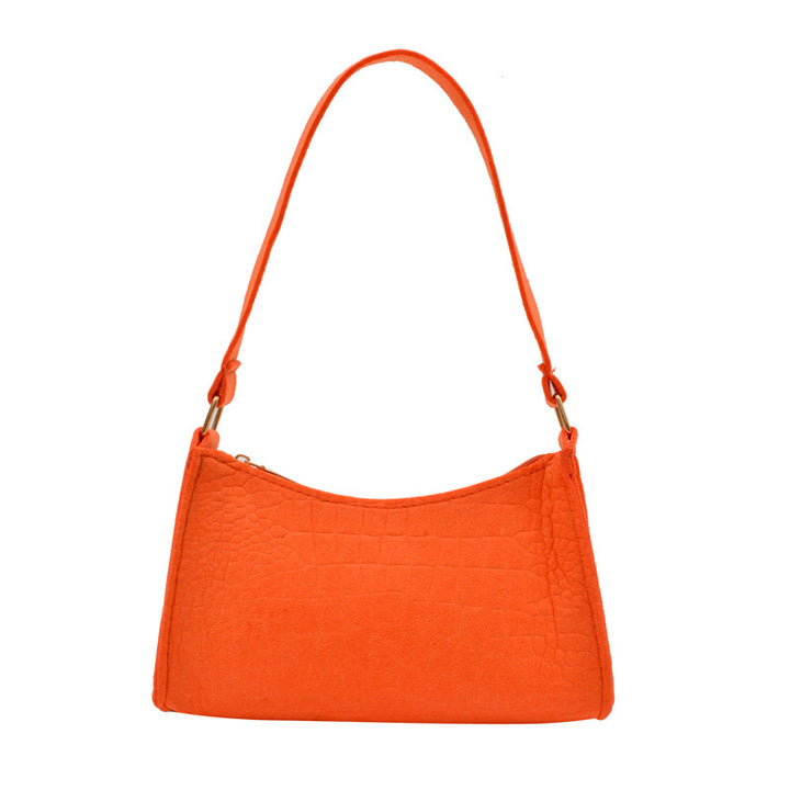 WoCrocodile Textured Mini Shoulder Handbag Stornfield