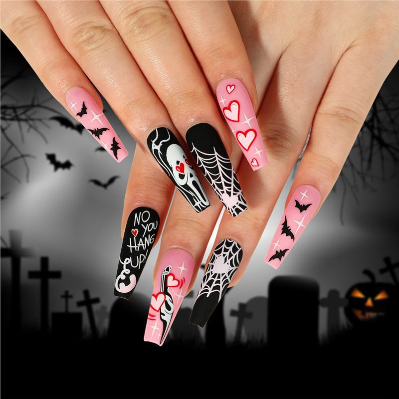 Thematic Halloween Press-On Nail Set Stornfield