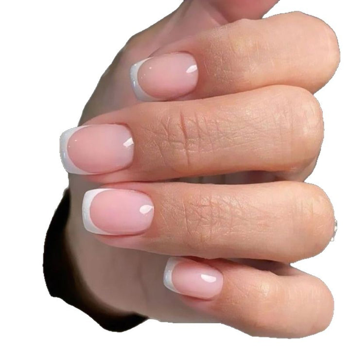 French Tip Press-On Nail Art Stornfield