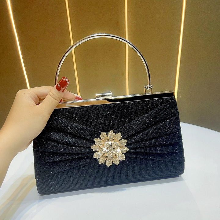 Glamorous Metallic Evening Handbag