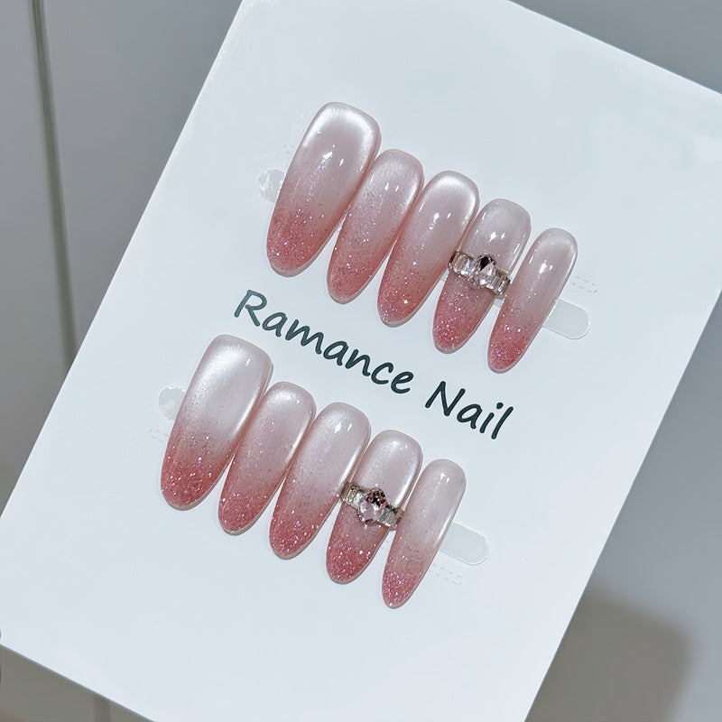 Elegant Ombre Press-On Nails Stornfield