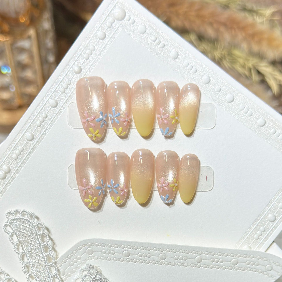 Themed Press-On Nail Art Set with Hello Kitty Designs Stornfield