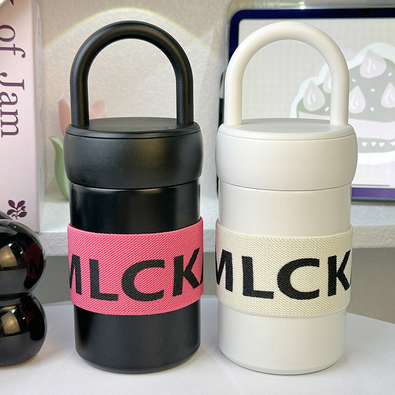 Women's multifunctional thermos cup with practical carrying handle Stornfield