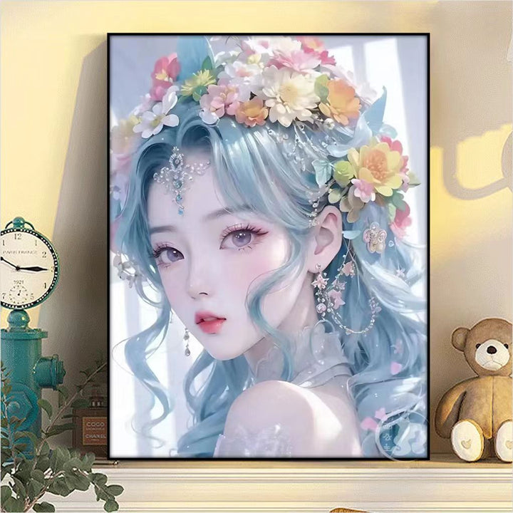 Fantasy Character Portrait Canvas Art Print Stornfield