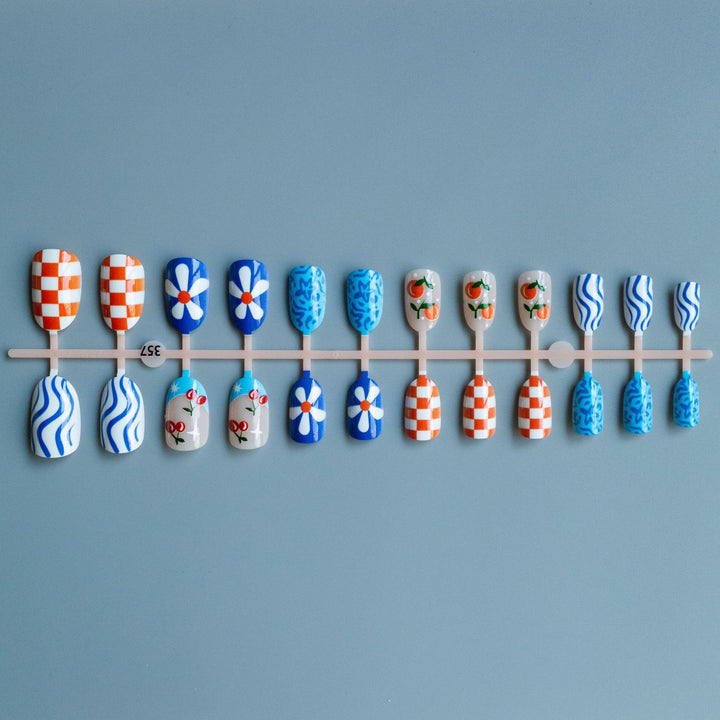 Artistic Nail Design Kit with Seasonal Themes