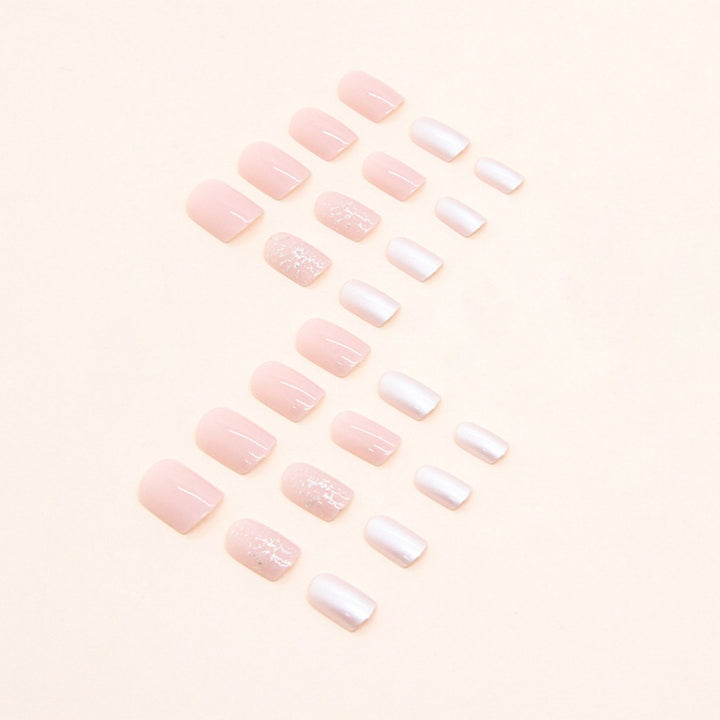 Elegant Glossy Press-On Nail Set Stornfield