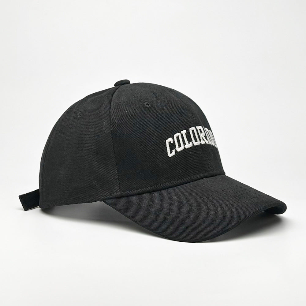Women's fashionable cotton cap with embroidered lettering Stornfield