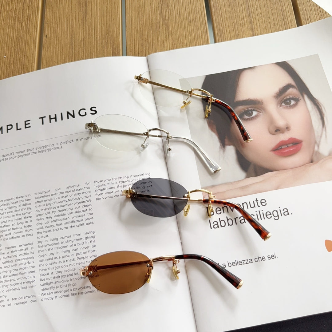 Modern Round Frame Eyeglasses Stornfield