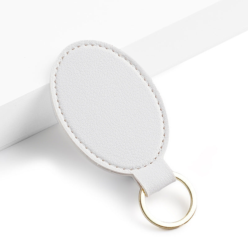Unisex keychain made of high-quality artificial leather with stylish design Kalsten