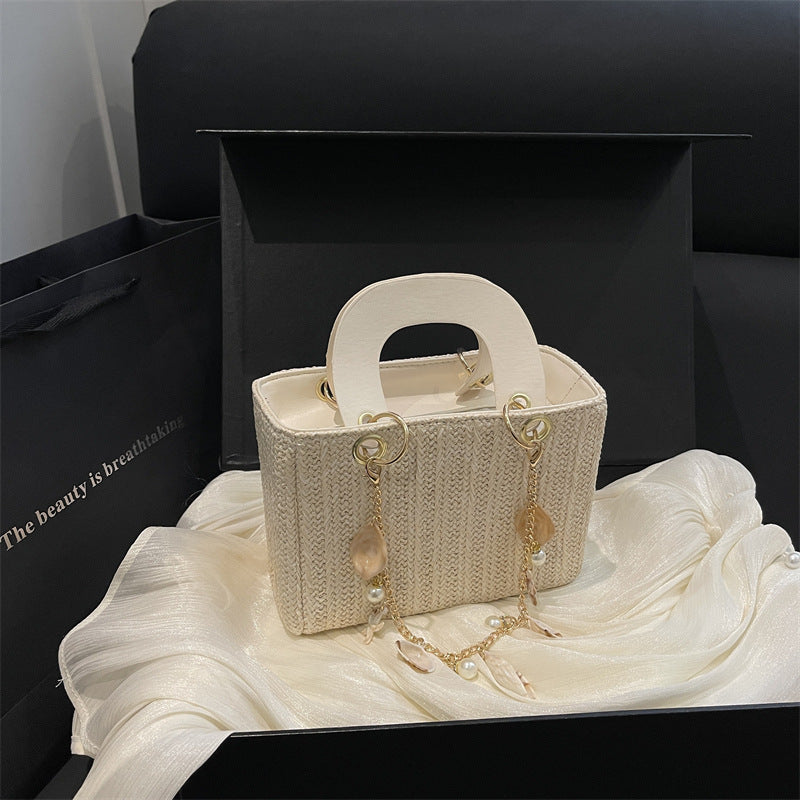 Handcrafted Textured Mini Shoulder Bag